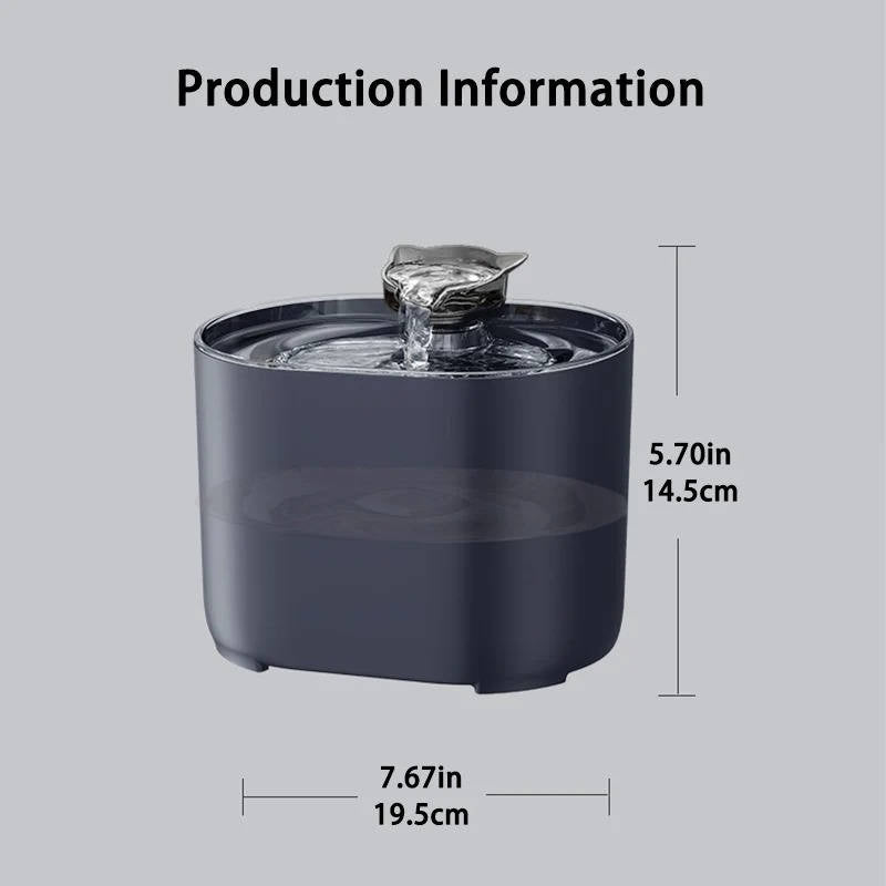 Automatic Cat Water Dispenser for Fresh Drinking Water