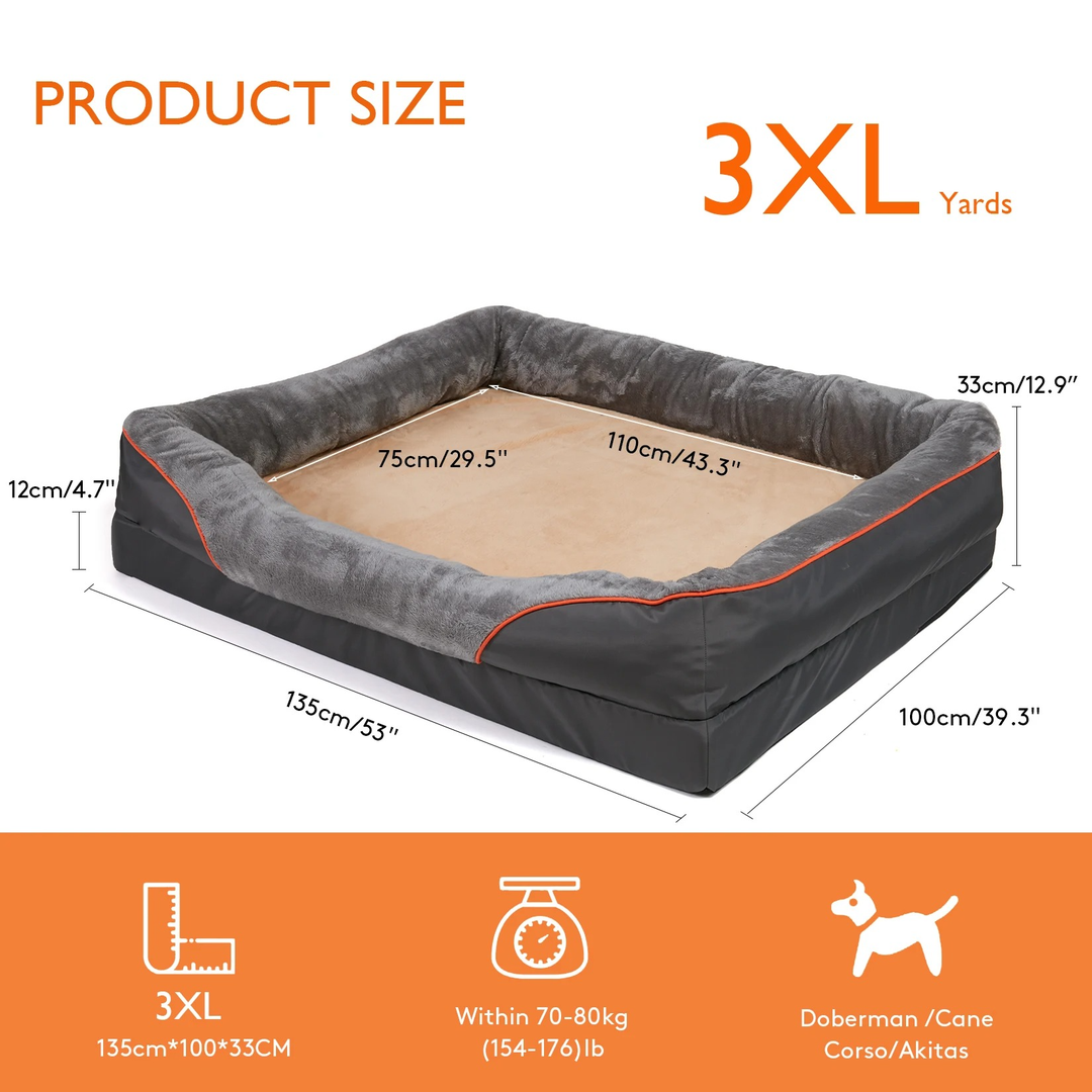 Comfortable Orthopedic Dog Bed for Joint Support and Relaxation