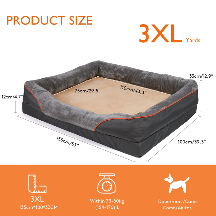 Comfortable Orthopedic Dog Bed for Joint Support and Relaxation