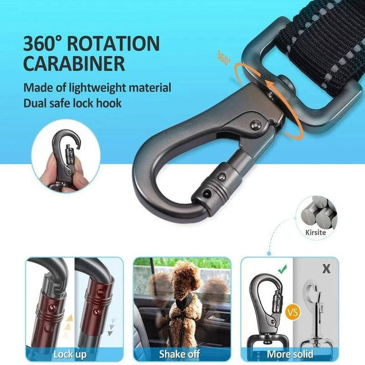 Dog Car Seat Safety Harness for Secure Pet Travel