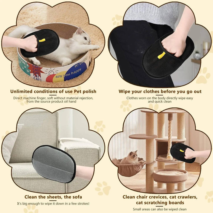Pet Hair Remover Tool Set - Effective Cleaning for Home and Car