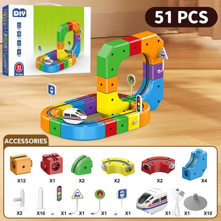 Magnetic Train Track Set for Kids - Fun and Engaging Playtime