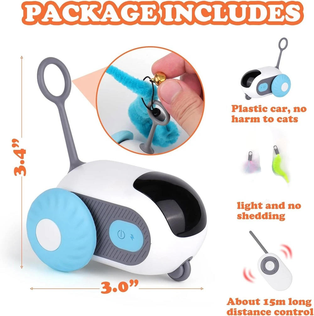 Interactive Remote Control Cat Toys for Fun Playtime