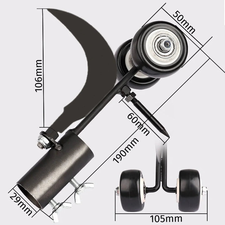 Ergonomic Adjustable Weed Puller Tool for Garden Cracks and Crevices