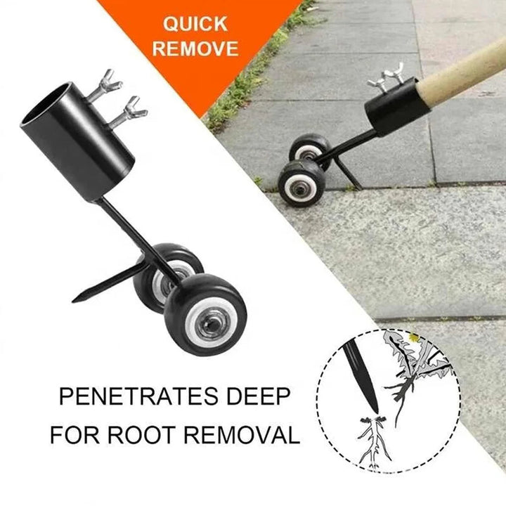 Ergonomic Adjustable Weed Puller Tool for Garden Cracks and Crevices