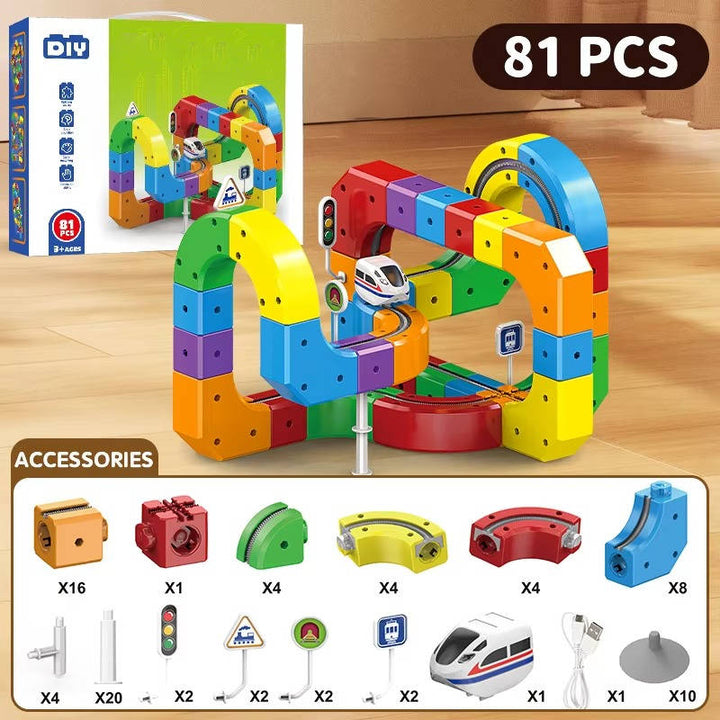 Magnetic Train Track Set for Kids - Fun and Engaging Playtime