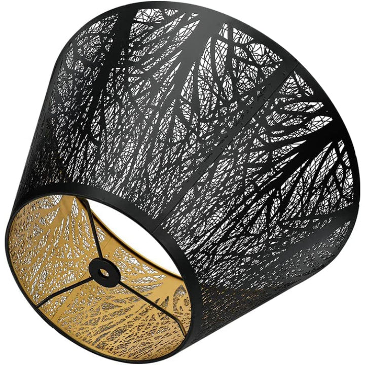 Medium Barrel Fabric Lampshade for Table & Floor Lamps, 7x13x7.8 inches-Orizon Depot