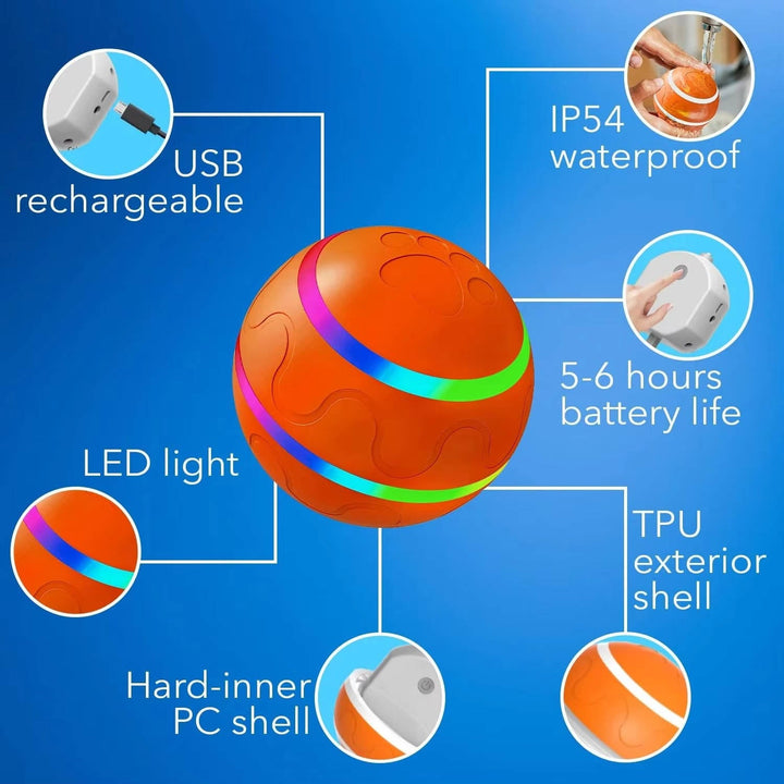 Engaging Interactive Toy Ball for Dogs