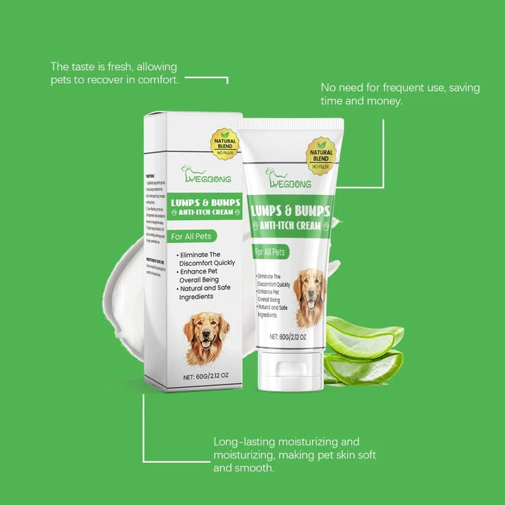 60g Soothing Anti-Itch Cream for Dogs and Cats