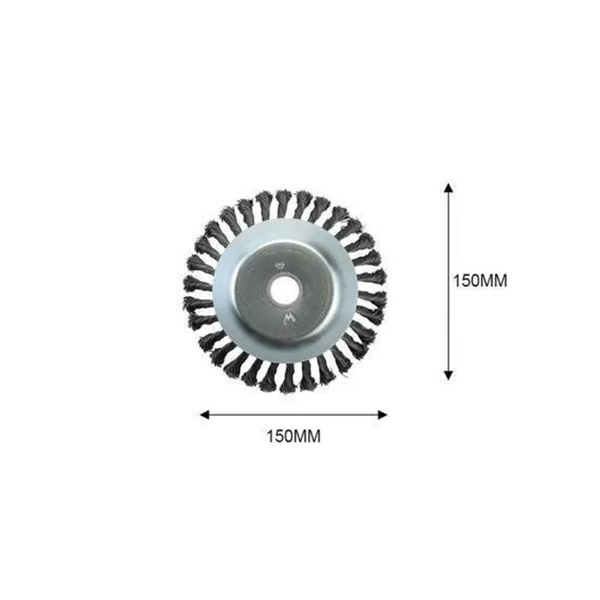Durable Wired Trimmer Blade - Round Edge Grass Trimmer for Weeding