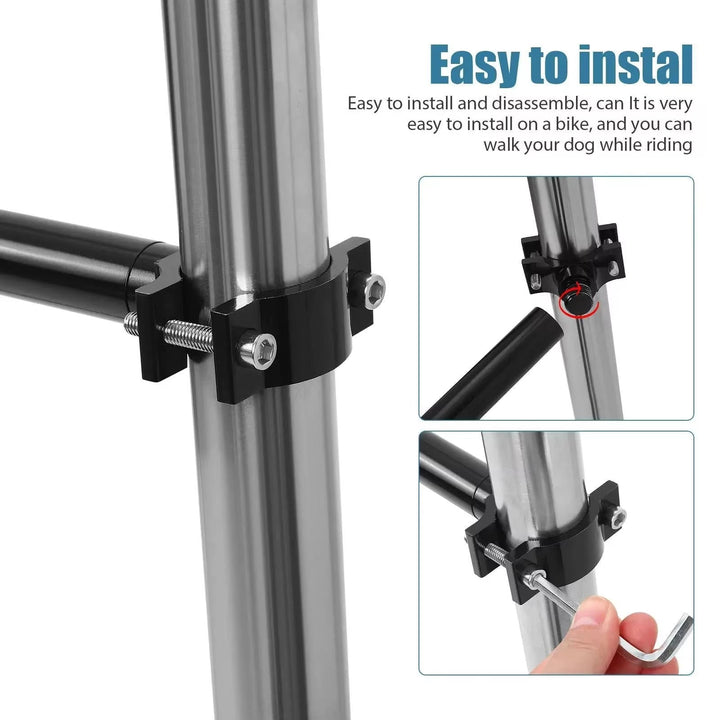 Dog Tow Leash for Biking - Hands-Free Pet Walking Solution