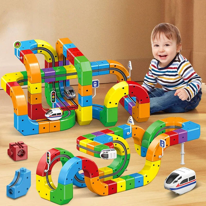 Magnetic Train Track Set for Kids - Fun and Engaging Playtime