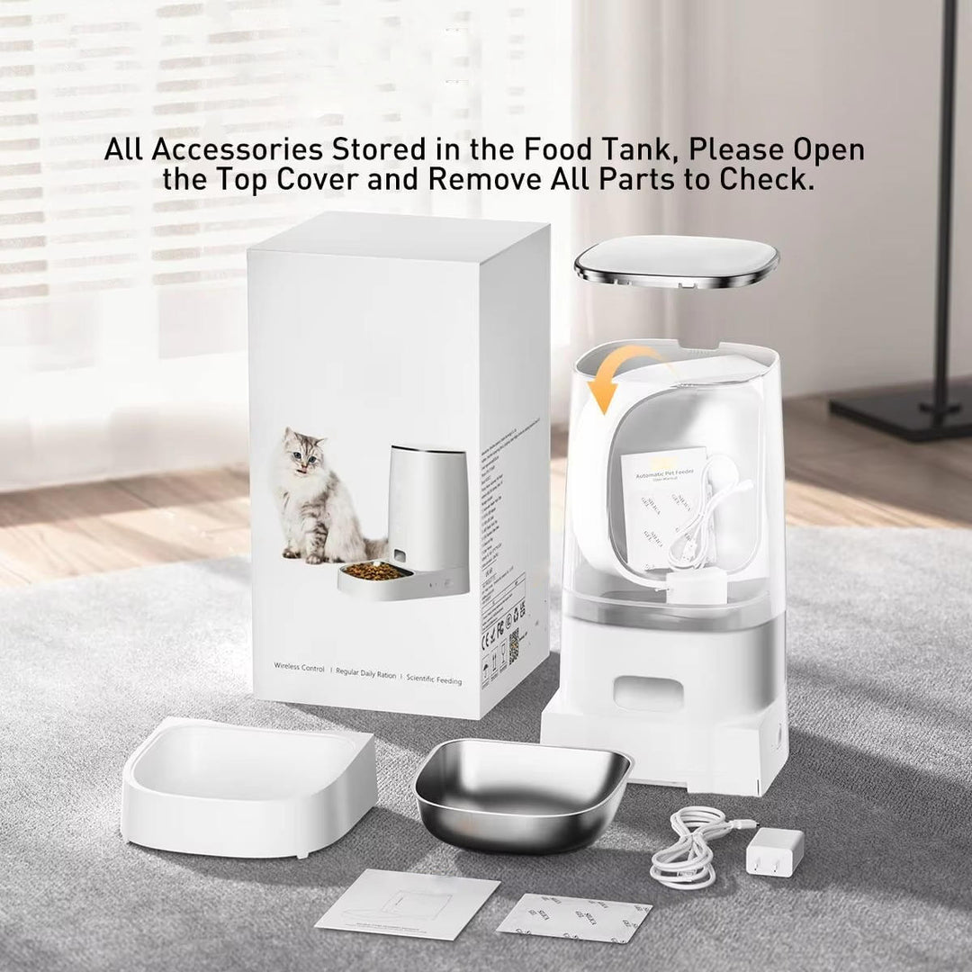 Automatic Pet Feeder for Cats and Small Animals
