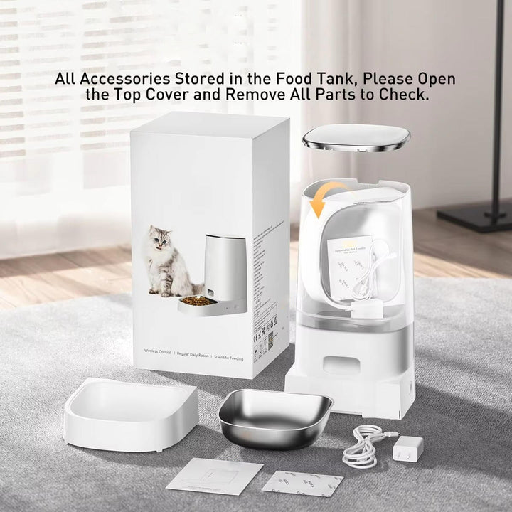 Automatic Pet Feeder for Cats and Small Animals