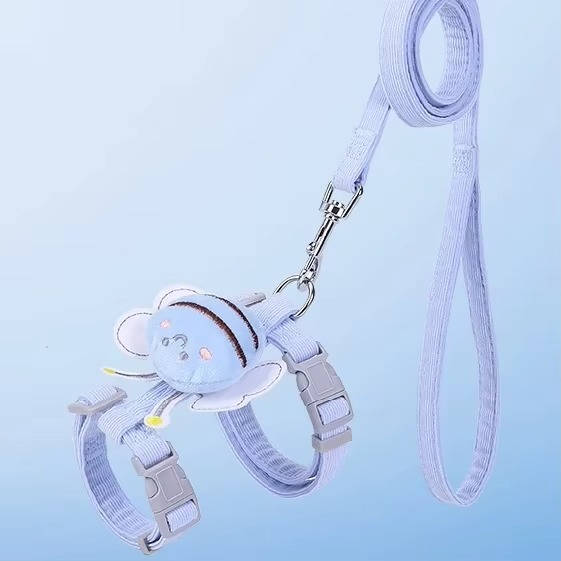 Adjustable Cat Collar and Harness Set for Comfort and Safety