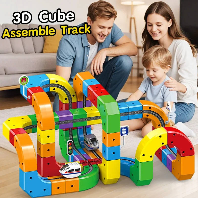 Magnetic Train Track Set for Kids - Fun and Engaging Playtime