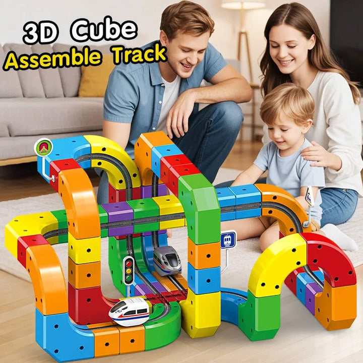 Magnetic Train Track Set for Kids - Fun and Engaging Playtime