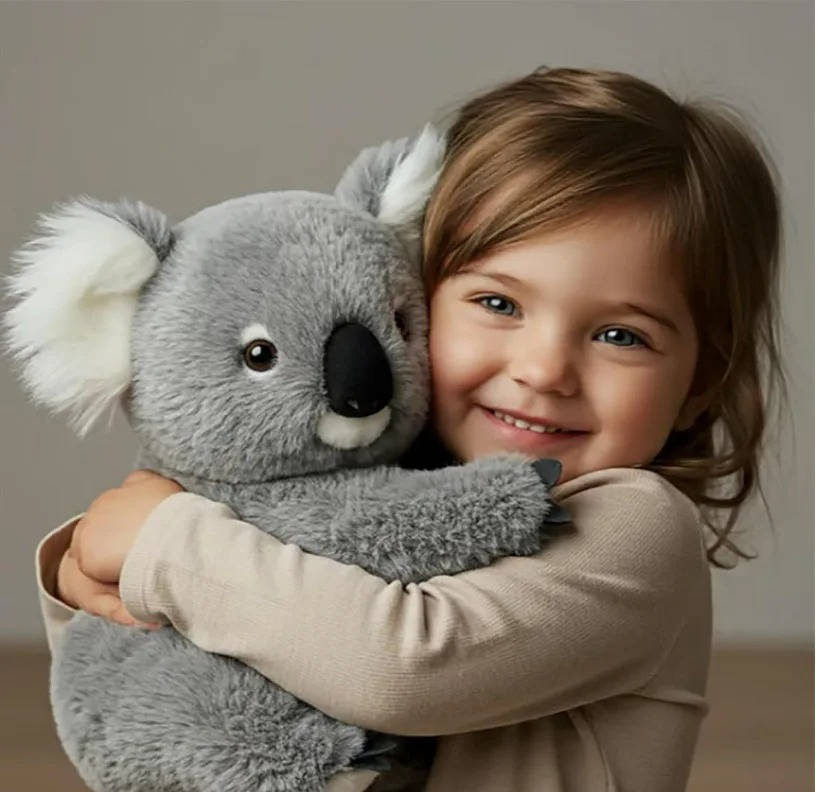 Realistic Koala Plush Toy for Anxiety and Stress Relief