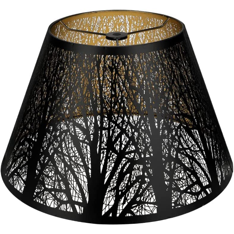 Medium Barrel Fabric Lampshade for Table & Floor Lamps, 7x13x7.8 inches-Orizon Depot