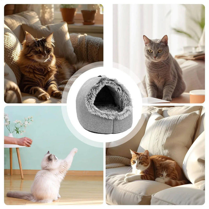 Cozy Winter Cat Bed for Ultimate Comfort and Warmth