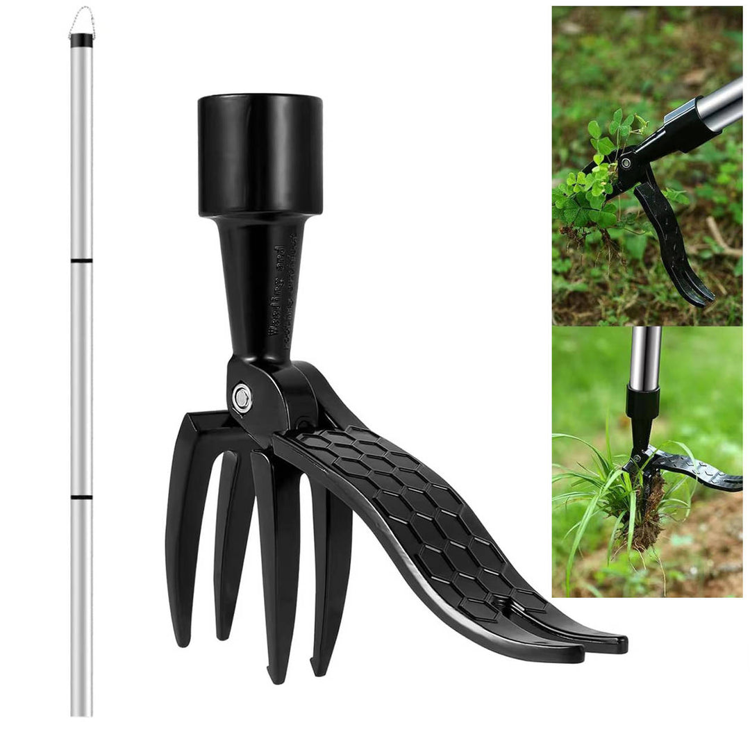 Ergonomic Stand-Up Weed Puller for Easy Gardening Tasks