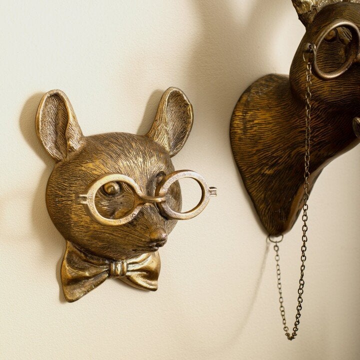 Unique Animal Head Wall Decor for Home - Stylish Accent Piece-Orizon Depot