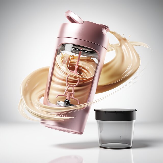 Electric Protein Blender | Self-Stirring Shaker Bottle | USB Mixer