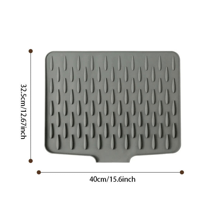 Fast-Drying Kitchen Mat | Sloped Design | Heat Resistant & No Puddles