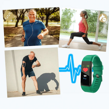 Elderly Smartwatch with Fall Detection, Health Monitoring & GPS