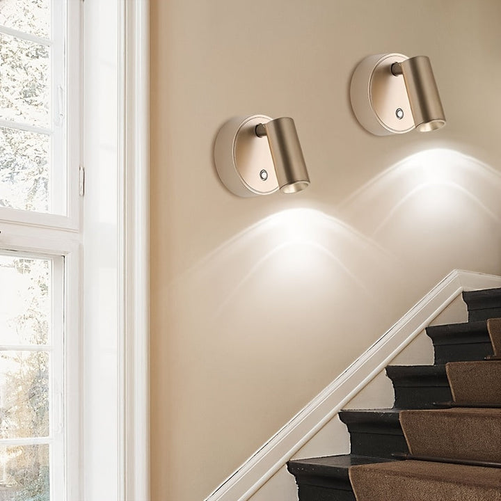 Rechargeable Magnetic Wall Light with Touch Control and Wireless Design