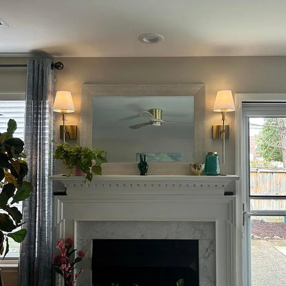Rechargeable Wireless LED Wall Lights - Set of 2 for Home Decor