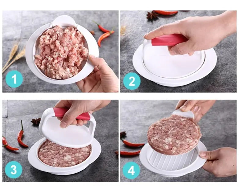 Burger Patty Molder | Consistent Shape | Non-Stick Burger Press