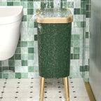 15L Stylish Odour-Sealing Trash Can with Elevated Legs | Modern Waste Bin for Kitchen, Living Room & Bathroom-Orizon Depot