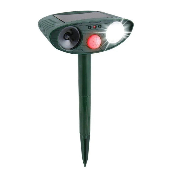 Solar Powered Ultrasonic Deer Repeller - 4 Pack for Quick Results