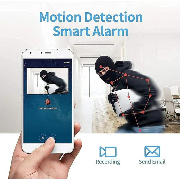 Compact Wireless Magnetic Camera with Audio & Live Video Feed