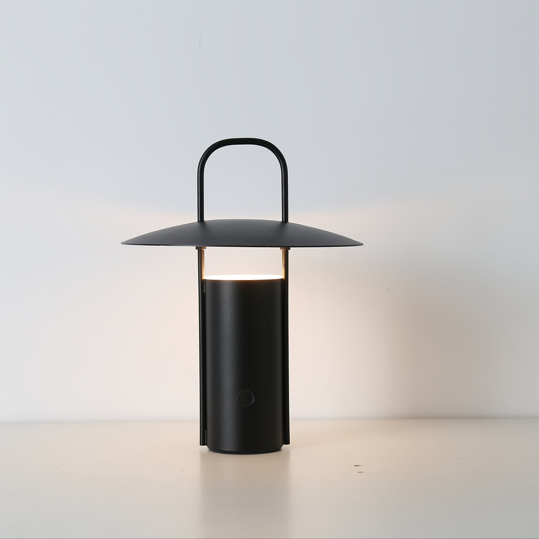 USB Rechargeable Metal Touch Lamp | Wireless LED Table Light