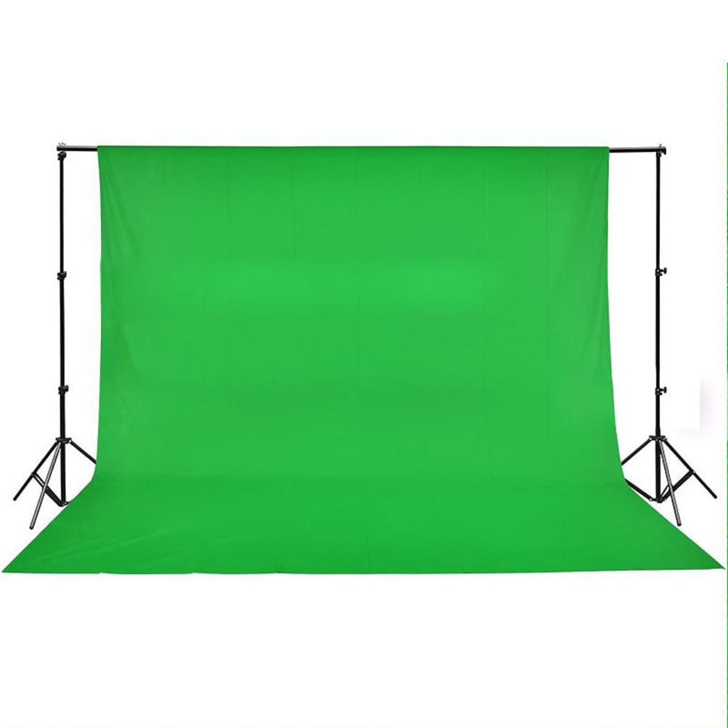 Green Background 500 x 300 cm Chroma Key for Video Production-Orizon Depot