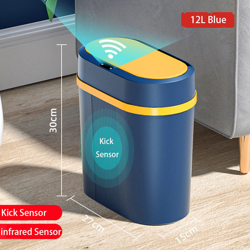 Smart Motion Trash Bin for Effortless Waste Management-Orizon Depot