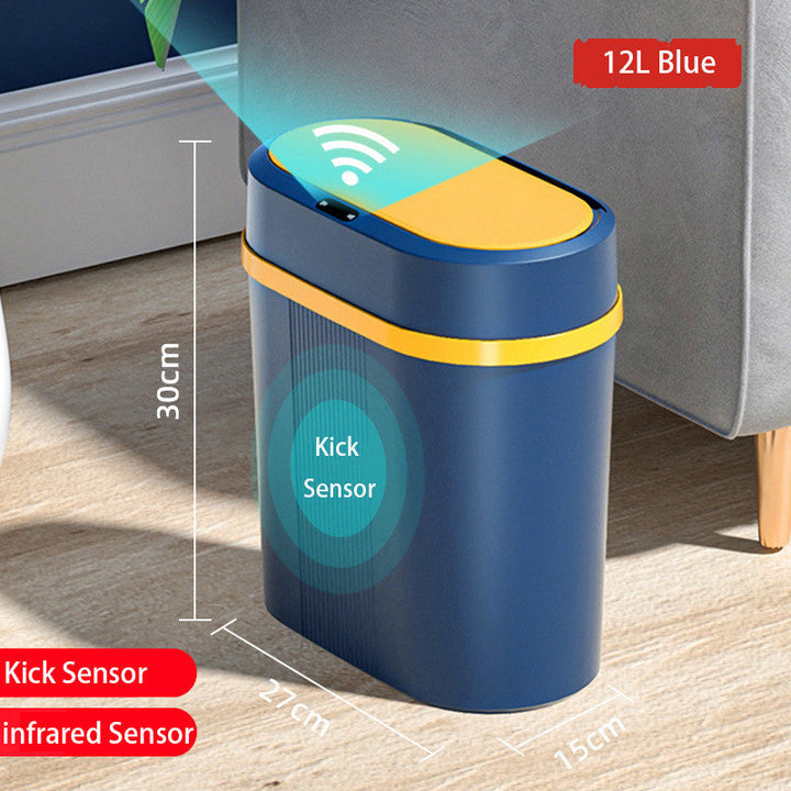 Smart Motion Trash Bin for Effortless Waste Management-Orizon Depot