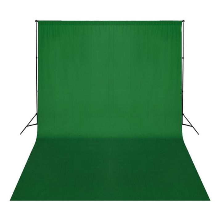 Green Background 500 x 300 cm Chroma Key for Video Production-Orizon Depot