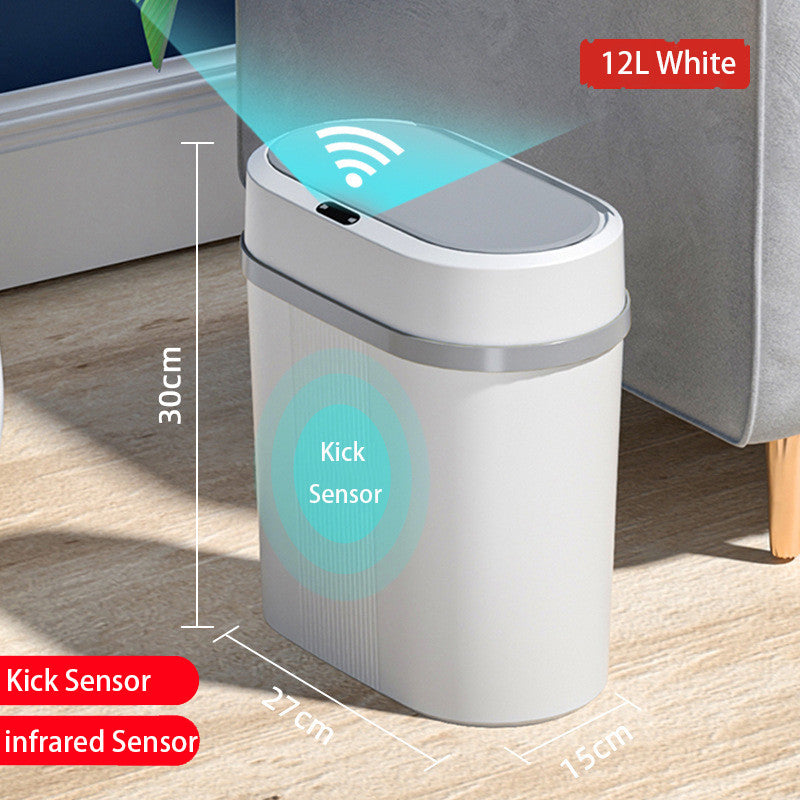 Smart Motion Trash Bin for Effortless Waste Management-Orizon Depot