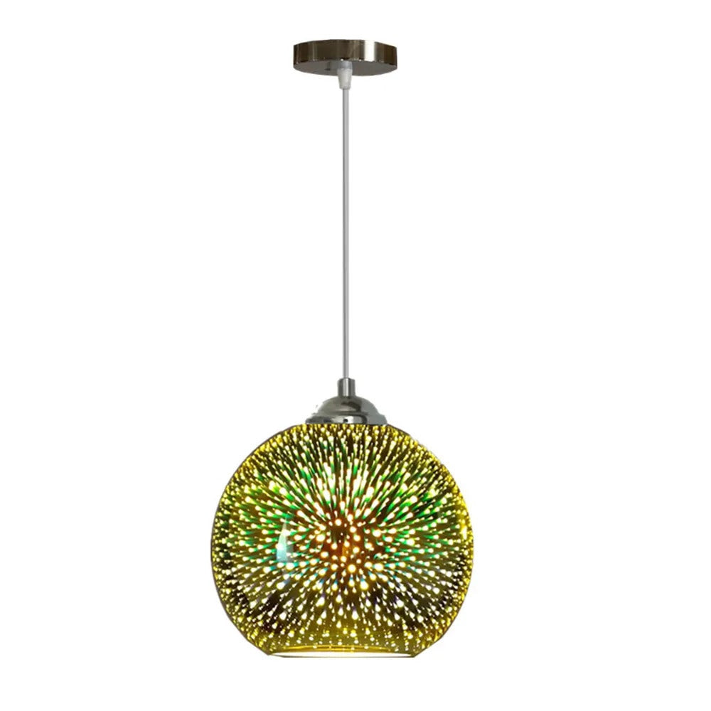 Perforated Glass Ceiling Light Fixture for Modern Interiors-Orizon Depot