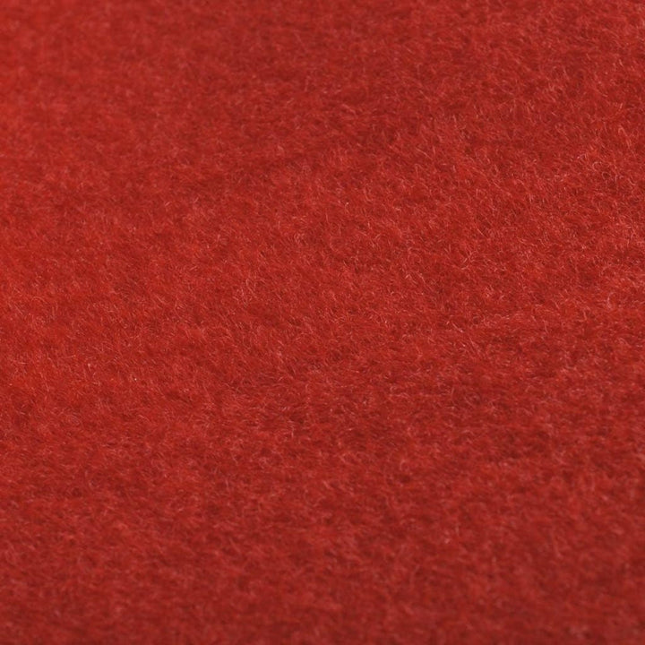 Extra Heavy Red Carpet Roll 1 x 5 m - 400 g/m2-Orizon Depot