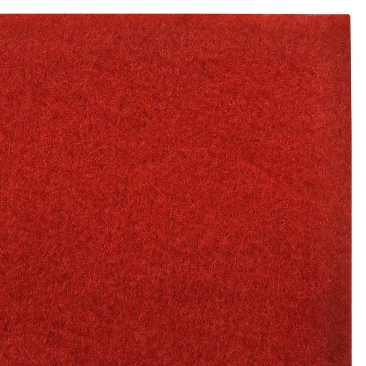 Extra Heavy Red Carpet Roll 1 x 5 m - 400 g/m2-Orizon Depot
