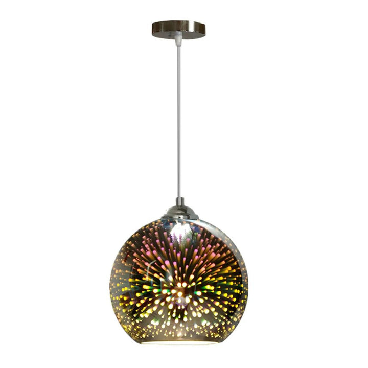 Perforated Glass Ceiling Light Fixture for Modern Interiors-Orizon Depot