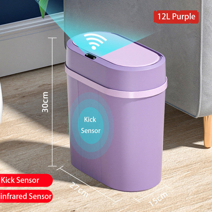 Smart Motion Trash Bin for Effortless Waste Management-Orizon Depot