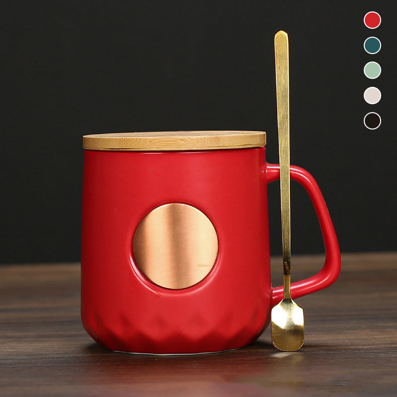Bronze Creative Cup for Starbucks Lovers-Orizon Depot