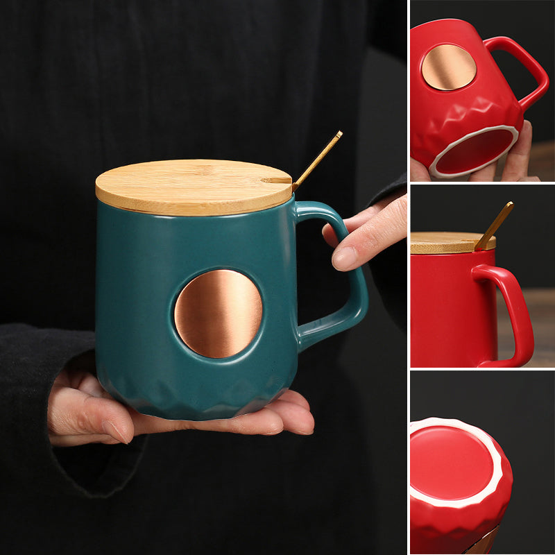Bronze Creative Cup for Starbucks Lovers-Orizon Depot