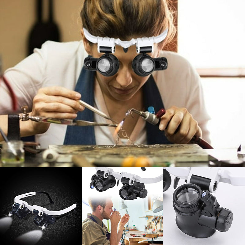 LED Magnifying Glasses for Enhanced Vision and Clarity-Orizon Depot
