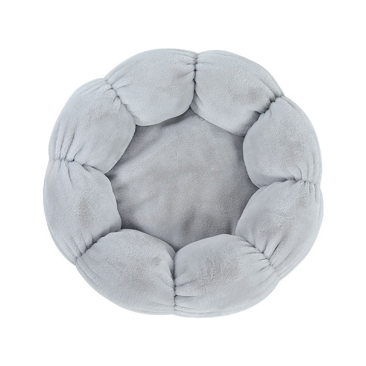 Cozy Deep Sleep Flower Shape Cat Bed for Ultimate Comfort-Orizon Depot